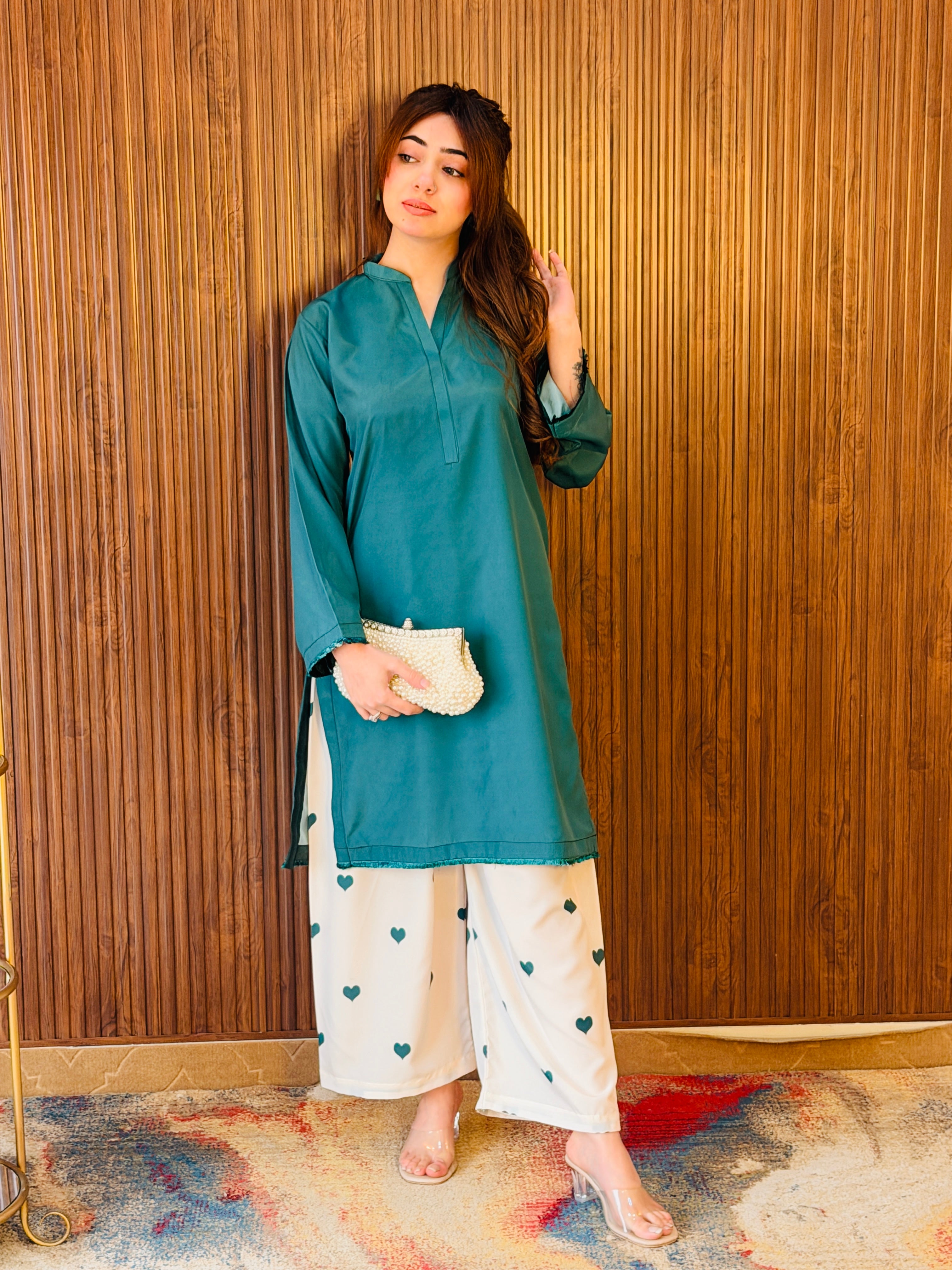 Aleesa-green 2 pc