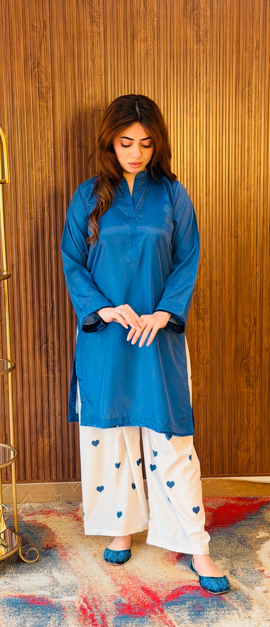 Aleesa-blue 2 pc