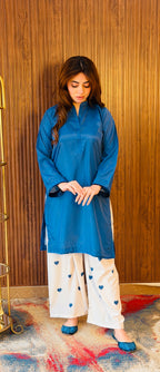 Aleesa-blue 2 pc