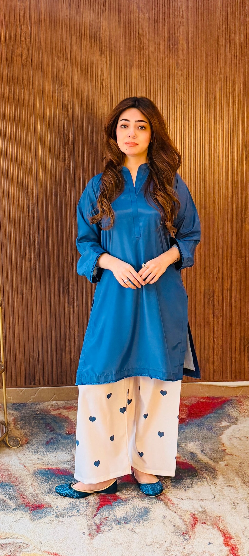 Aleesa-blue 2 pc