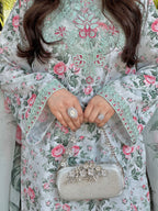 Zarmeena embroided kaftaan-3pc