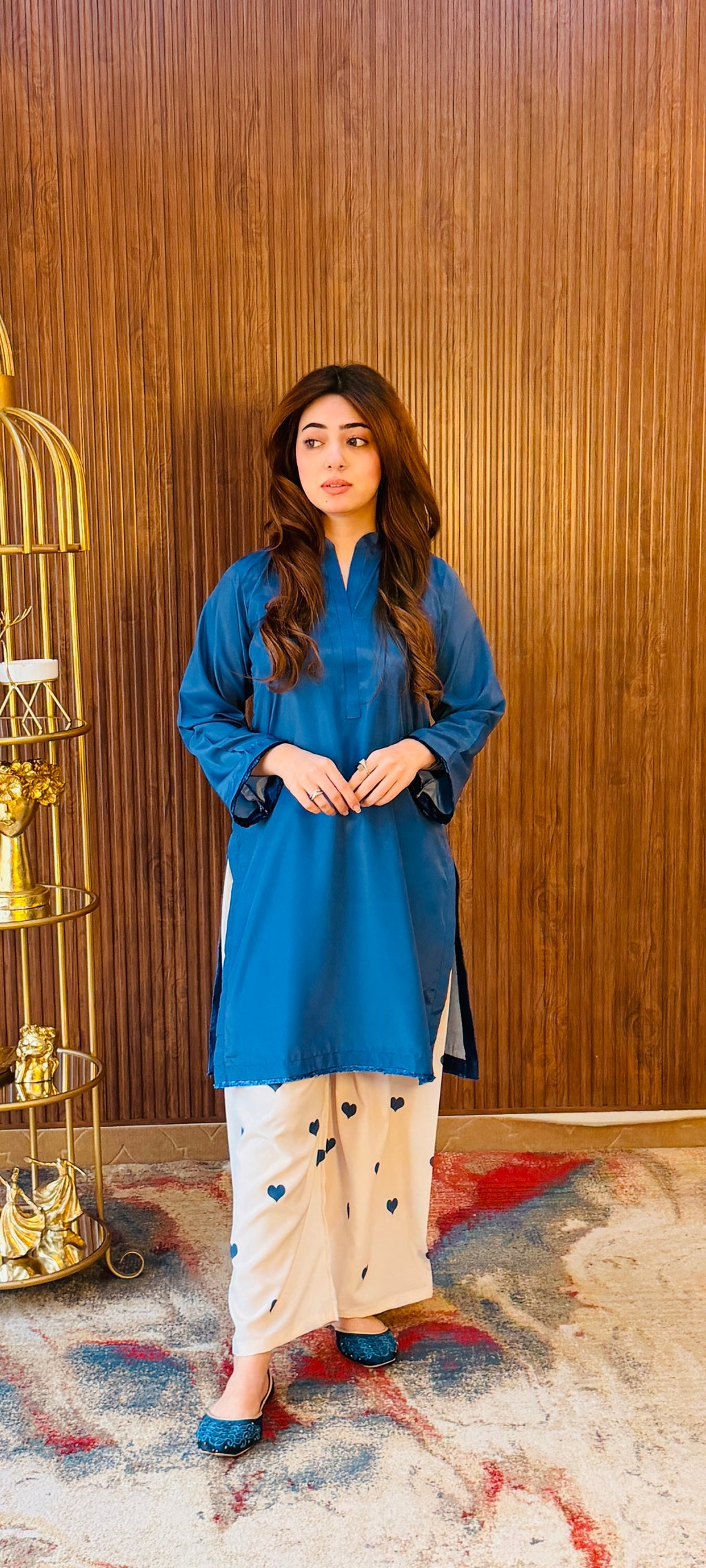 Aleesa-blue 2 pc