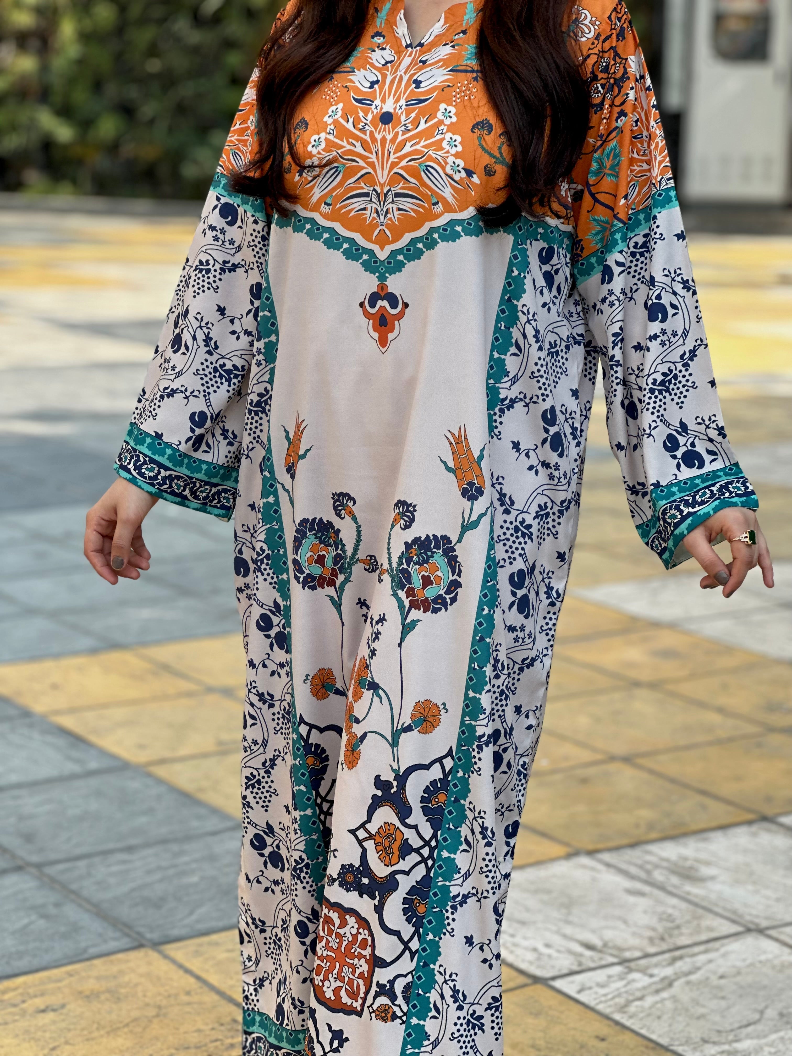 Amber kaftaan-2pc