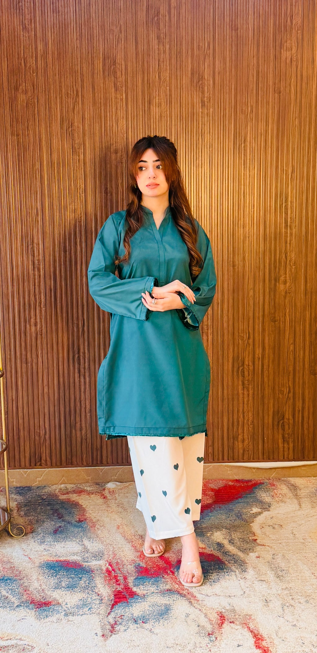 Aleesa-green 2 pc