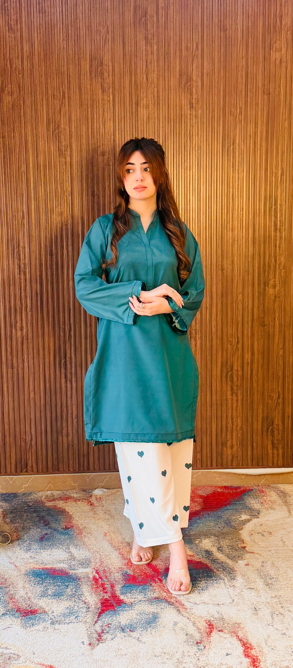 Aleesa-green 2 pc
