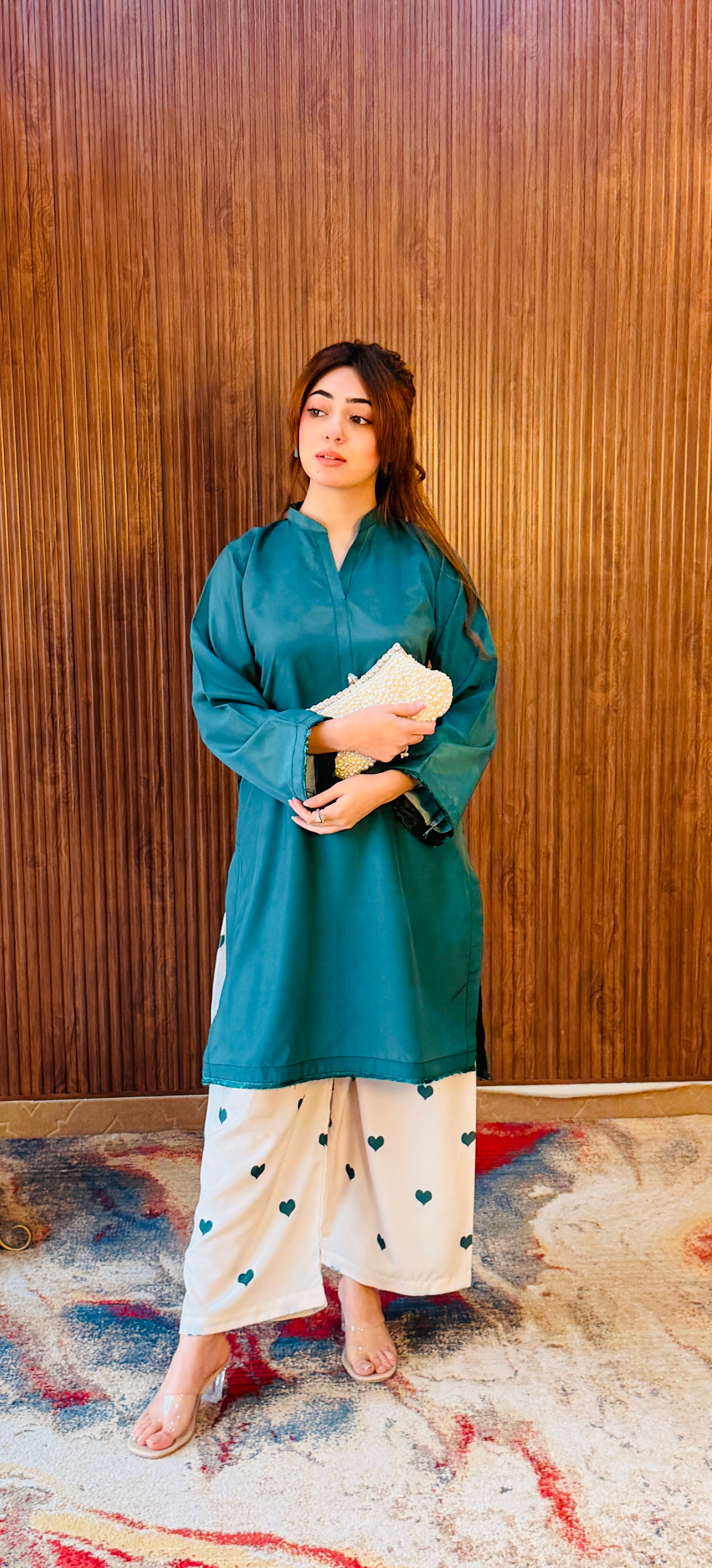 Aleesa-green 2 pc